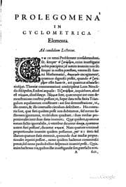 Tapa de Iosephi Scaligeri Iul. Caes. f. Cyclometrica elementa duo