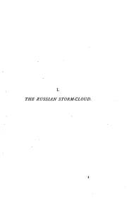 Tapa de The Russian storm-cloud, or, Russia in her relations to neighbouring countries
