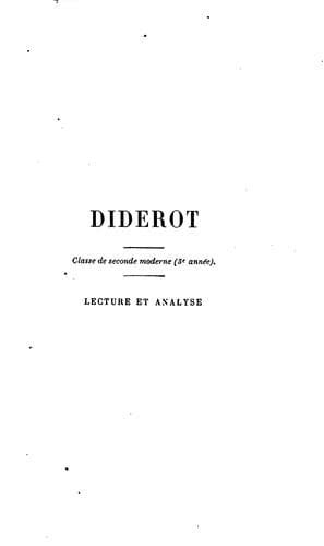 Tapa de Diderot