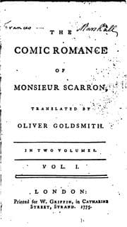 Tapa de The comic romance of Monsieur Scarron