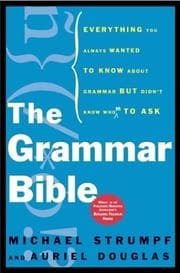 Tapa de The grammar bible