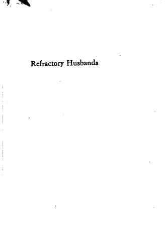 Tapa de Refractory husbands