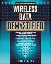 Tapa de Wireless Data Demystified