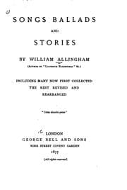 Tapa de Songs, ballads, and stories