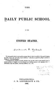 Tapa de The daily public school in the United States