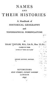 Tapa de Names and Their Histories