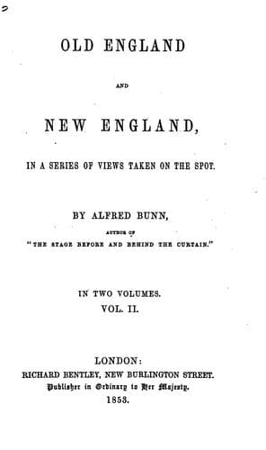 Tapa de Old England and New England, in a series of views taken on the spot