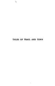 Tapa de Tales of Trail and Town