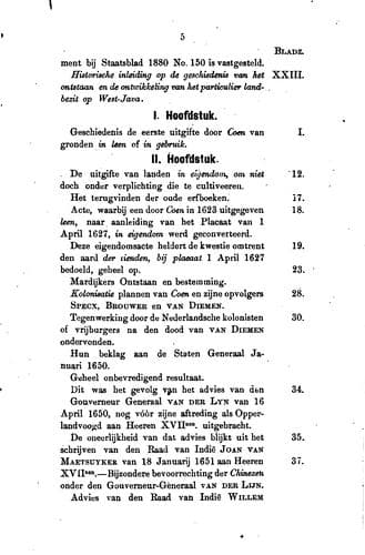 Tapa de Geschiedenis particulier landbezit op West-Java