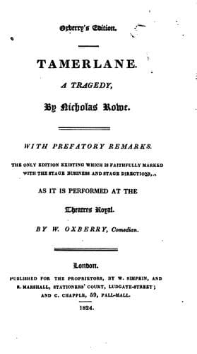 Tapa de Tamerlane