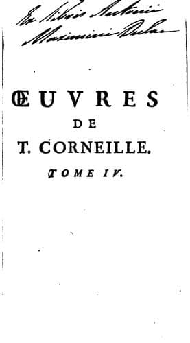 Tapa de Œuvres