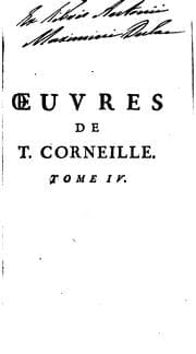 Tapa de Œuvres