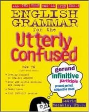 Tapa de English grammar for the utterly confused