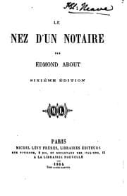 Tapa de La nez d'un notaire