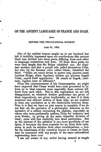 Tapa de Essays ethnological and linguistic