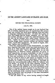 Tapa de Essays ethnological and linguistic