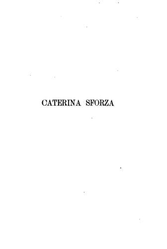 Tapa de Caterina Sforza ...
