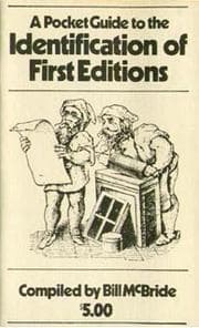Tapa de Pocket Guide to the Identification of First Editions