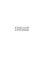 Tapa de England im achtzehnten Jahrhundert