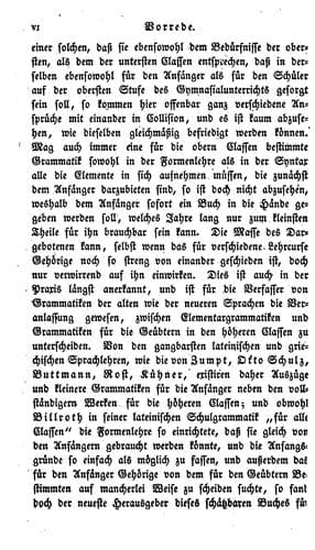 Tapa de Grammatik der lateinischen Sprache