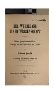 Tapa de Der Werdegang einer Wissenschaft