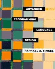 Tapa de Advanced programming language design