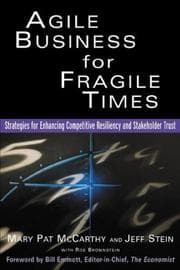 Tapa de Agile business for fragile times