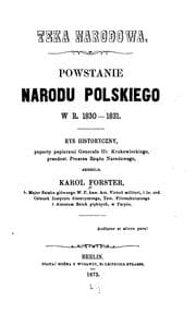 Tapa de Powstanie narodu polskiego