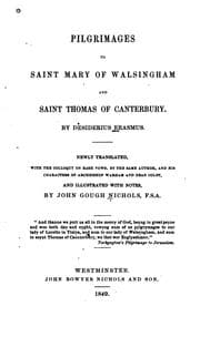 Tapa de Pilgrimages to Saint Mary of Walsingham and Saint Thomas of Canterbury