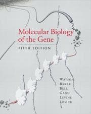 Tapa de Molecular biology of the gene