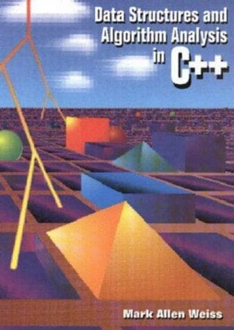 Tapa de Data structures and algorithm analysis in C++
