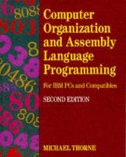 Tapa de Computer Organization Assembly Language