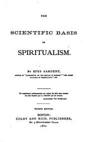 Tapa de The Scientific Basis of Spiritualism