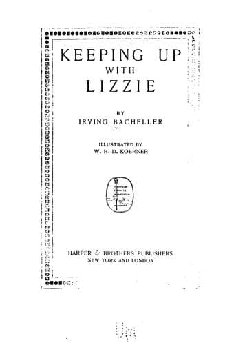 Tapa de Keeping up with Lizzie