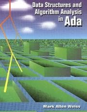 Tapa de Data structures and algorithm analysis in Ada