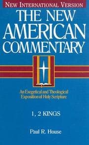 Tapa de 1, 2 Kings/an Exegetical and Theological Exposition of Holy Scripture Niv Text (New American Commentary)