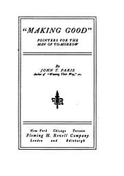 Tapa de "Making good"