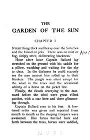 Tapa de The garden of the sun