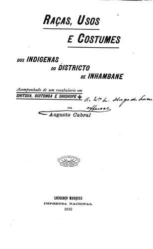Tapa de Raças