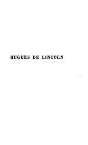 Tapa de Hugues de Lincoln