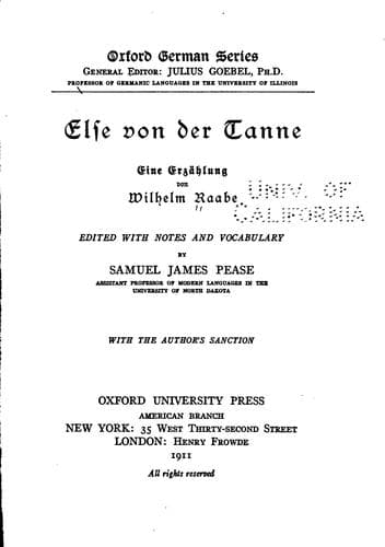 Tapa de Else von der Tanne