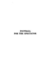 Tapa de Football for the spectator