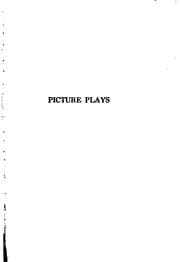 Tapa de Picture plays