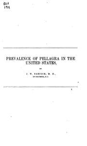 Tapa de Prevalence of pellagra