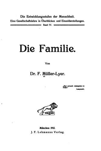 Tapa de Die Familie
