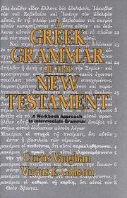 Tapa de A Greek grammar of the New Testament