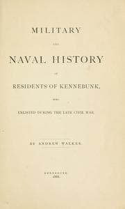 Tapa de Military and naval history of residents of Kennebunk