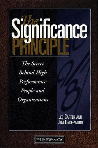 Tapa de The significance principle
