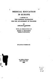 Tapa de Medical education in Europe