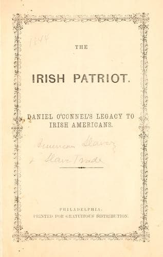 Tapa de The Irish patriot